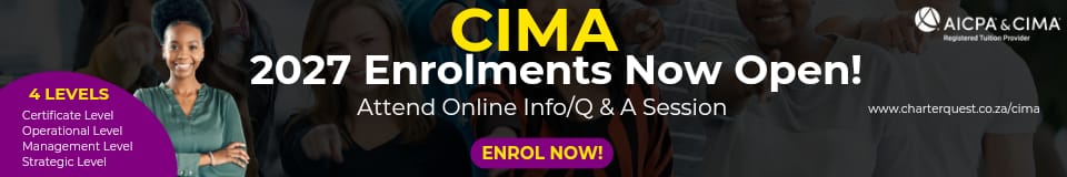 CIMA 2027 Enrolments Now Open