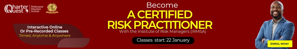 Become a Certified Risk Practitioner - 2027 Enrolments