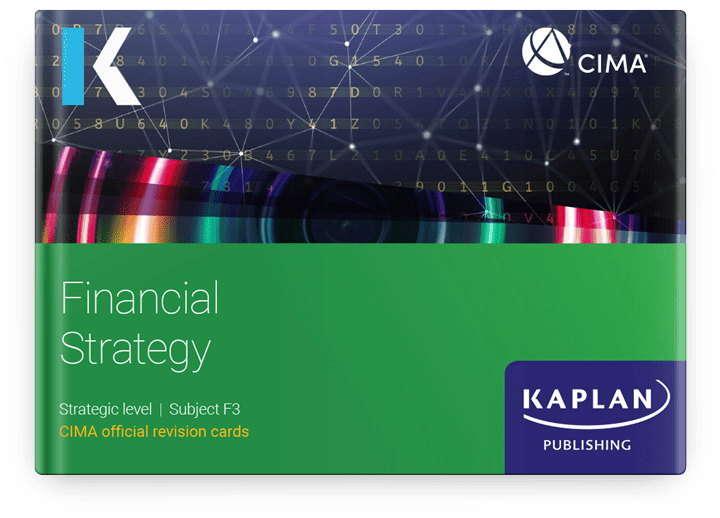 CIMA Financial Strategy (F3) Revision Cards 2023