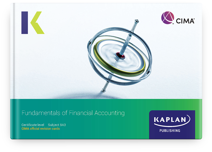 CIMA BA3 Fundamentals of Financial Accounting Revision Cards 2023
