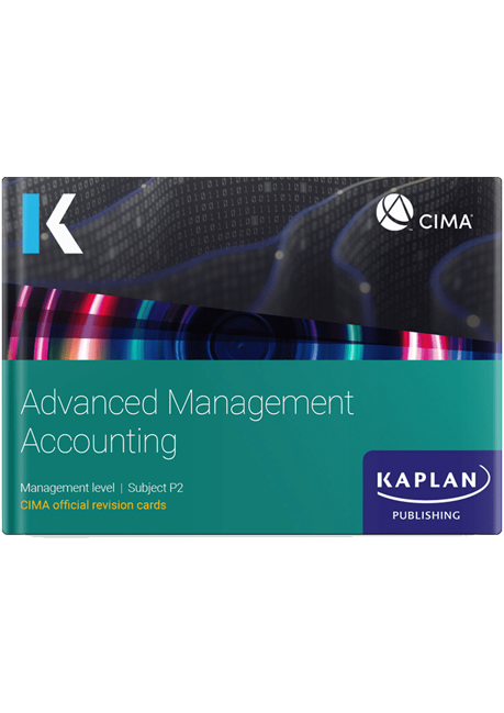 CIMA Advanced Management Accounting (P2) Revision Cards 2022