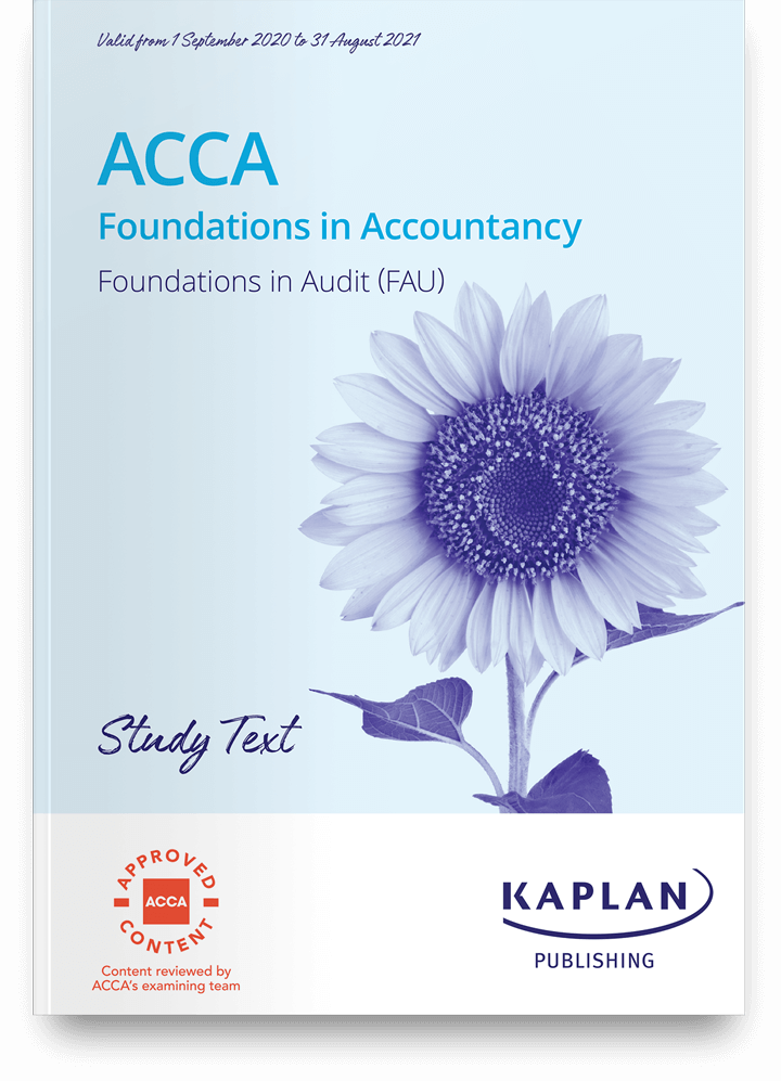 ACCA Foundations Audit (FAU) Study Text 2025-2026