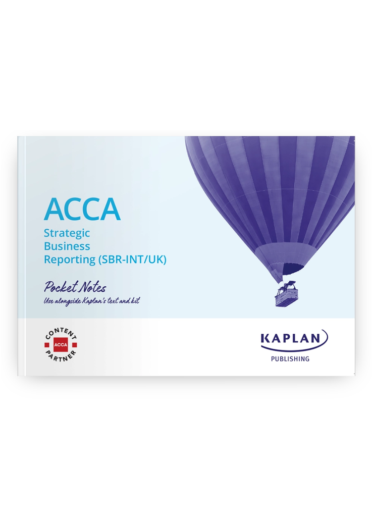 ACCA Strategic Business Reporting (SBR) Pocket Notes 2026-2027