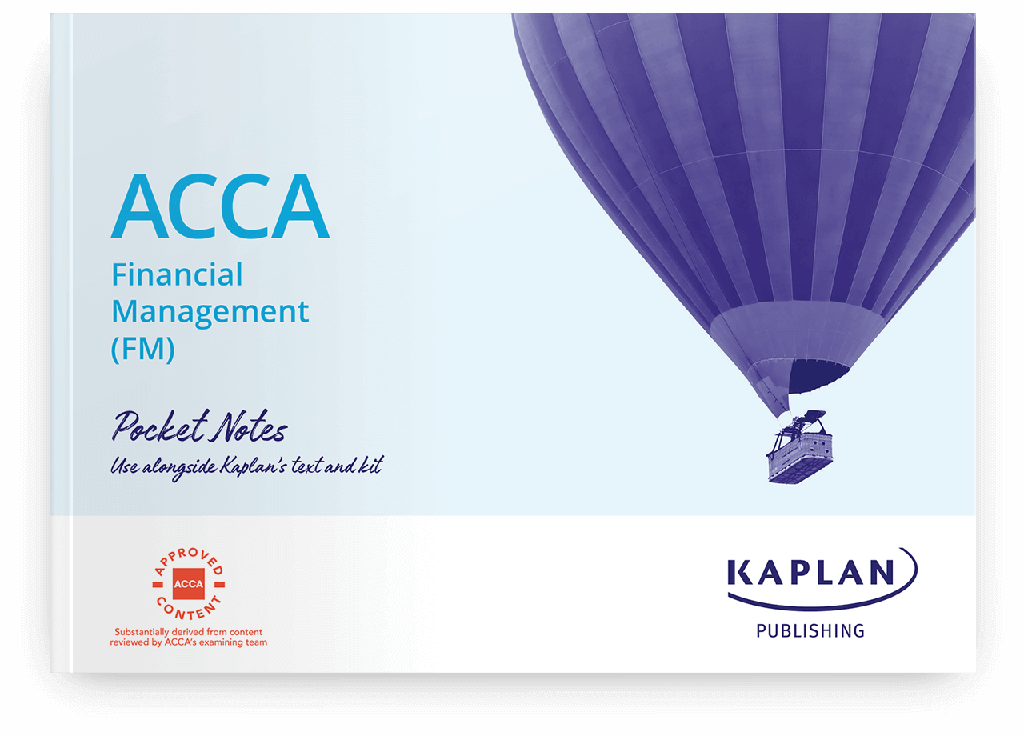 ACCA Financial Management (FM) Pocket Notes 2026-2027