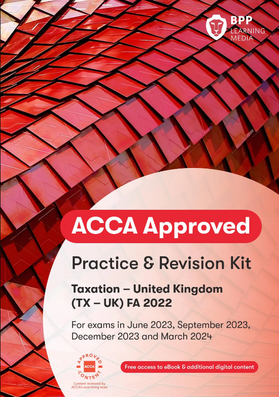 ACCA TX Taxation [UK Variant] (FA2026) Practice &amp; Revision Kit 2026