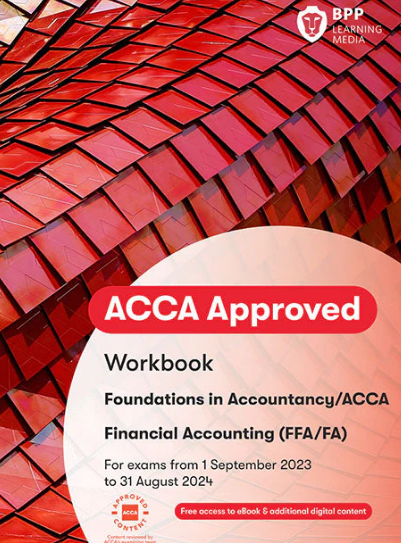 Financial Accounting FIA INT/UK-FA (FA/FFA) Workbook 2021