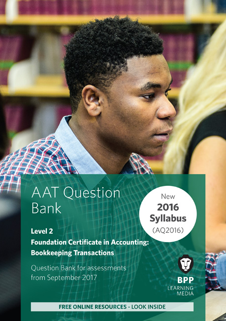 AAT Bookkeeping Transactions Level 2 Question Bank