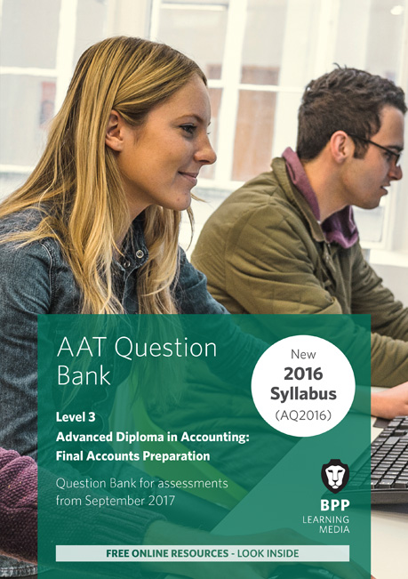 AAT Final Accounts Preparation Level 3 Question Bank