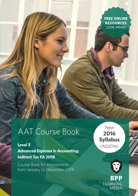 AAT Indirect Tax FA2016 Level 3 Course Book