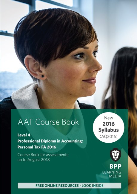 AAT Optional Personal Tax FA2016 Level 4 Course Book 