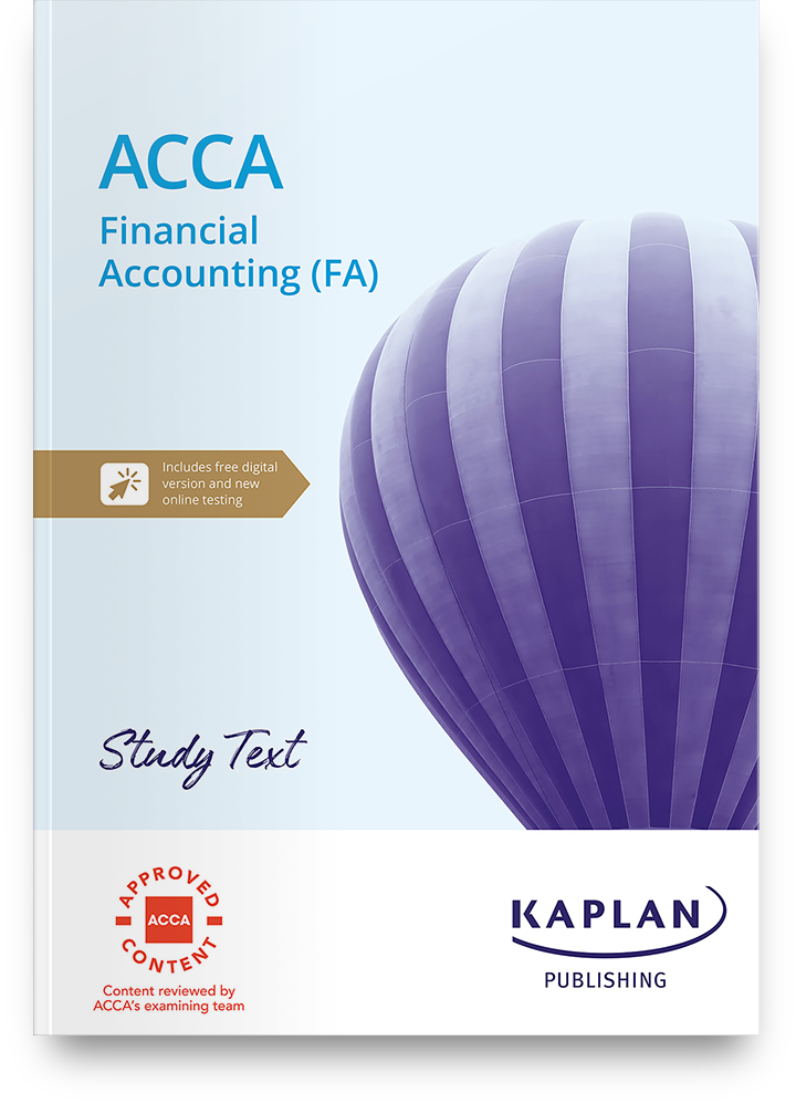 ACCA  (eBook) Financial Accounting (FA) Study Text 2025 - 2026