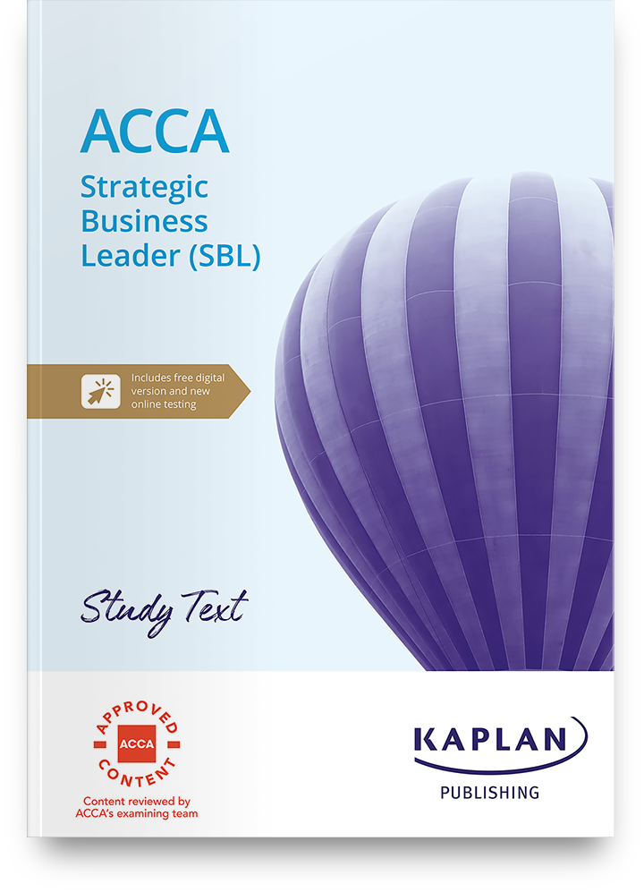 ACCA  (eBook) Strategic Business Leader (SBL) Study Text 2021-2022