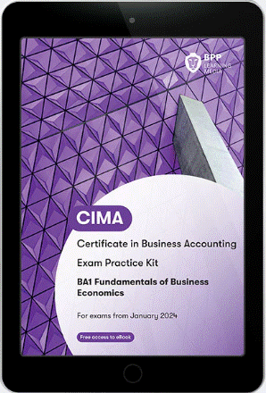 BA1 (eBook) Fundamental of Business Economics Exam Practice Kit 2026