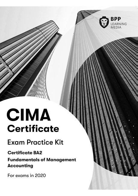 CIMA (EBOOK) Certificate BA2 Fundamentals of Management Accounting Course Book