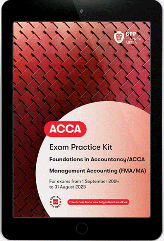 Management Accounting FIA (MA/FMA) Practice &amp; Revision Kit 2025-26 (eBook)