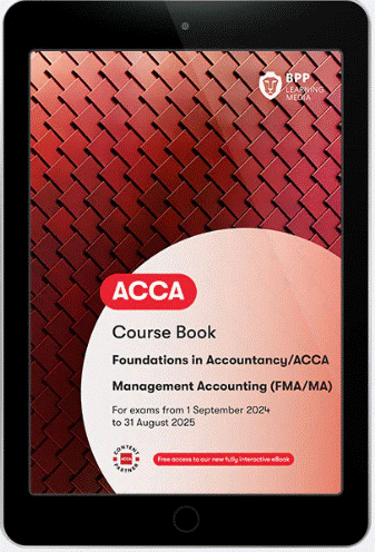 Management Accounting FIA (MA/FMA) Coursebook 2025 - 2026 (eBook)