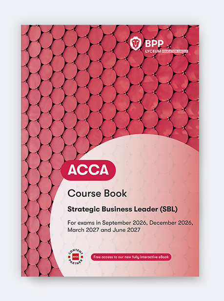 Strategic Business Leader (SBL) CourseBook 2026-2027 (eBook)