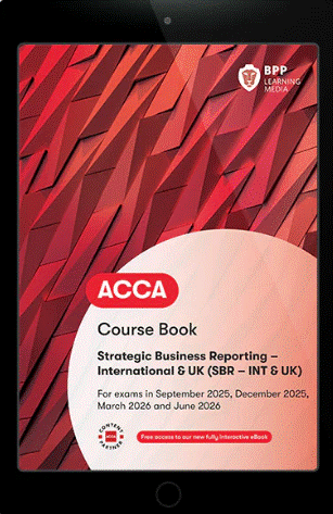 Strategic Business Reporting (SBR-INT&amp;UK) CourseBook 2025-26 (eBook)