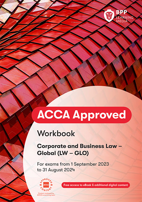 Corporate and Business Law(LW) (GLO) Coursebook 2024 - 2025 (eBook)