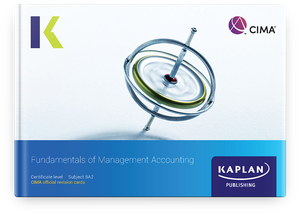 CIMA BA2 Fundamentals of Management Accounting Revision Cards 2024