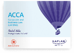 [978-1-83996-714-6] ACCA Corporate and Business Law (LW-ENG) Pocket Notes 2024 - 2025