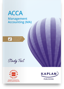 [9781839963582 (ebook)] ACCA  (eBook) Management Accounting (MA) Study Text 2025-2026