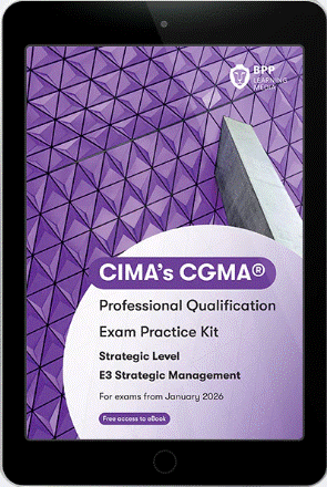 [9781035535477 (non-printable &amp; excludes myKaplan access)] E3 CIMA (eBook) Strategic Management Exam Kit 2026