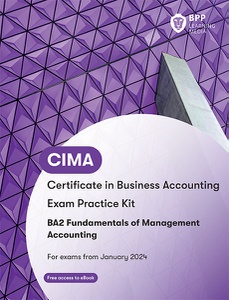 [9781035508181(ebooks) Not printable or downloadable] BA2 CIMA (eBook) Fundamentals of Management Accounting Exam Kit 2026