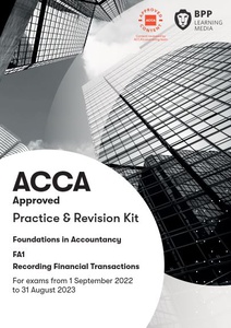 [9781509746262] ACCA Recording Financial Transactions (FA1) Exam Practice Kit 2022-2023